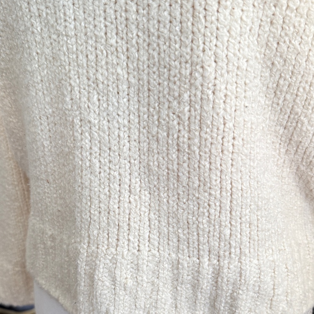 Pilcro Soft Cream Turtleneck Sweater - Picture 9 of 15